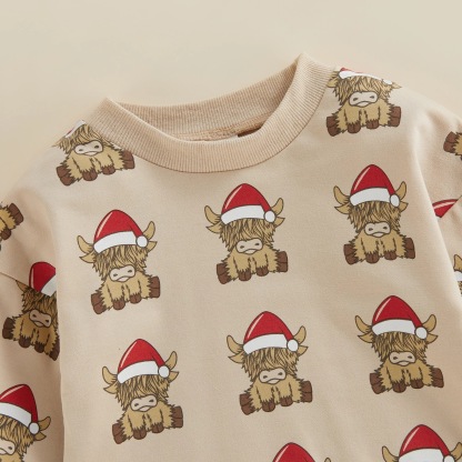 Baby Christmas Print Romper