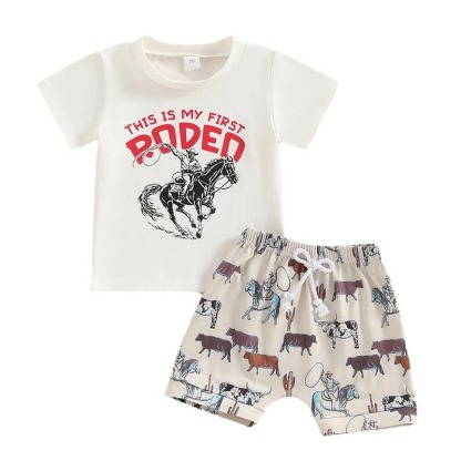 Baby This Is My First Rider Romper
