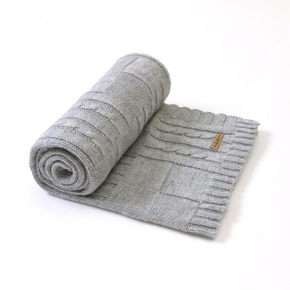 Unisex Baby Knitted Windproof Blanket