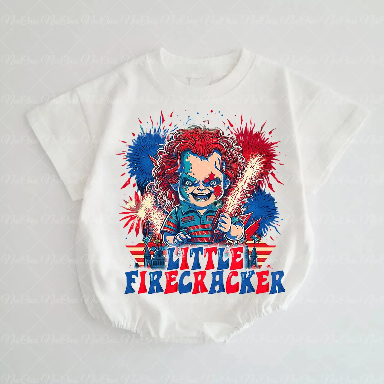 Baby 4th of July Romper