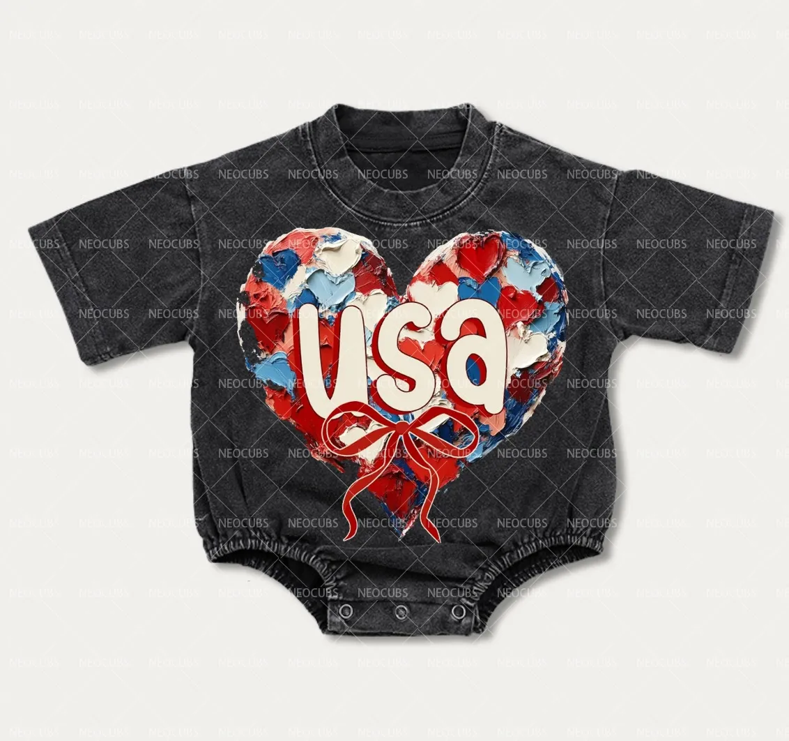 Baby Heart USA Romper