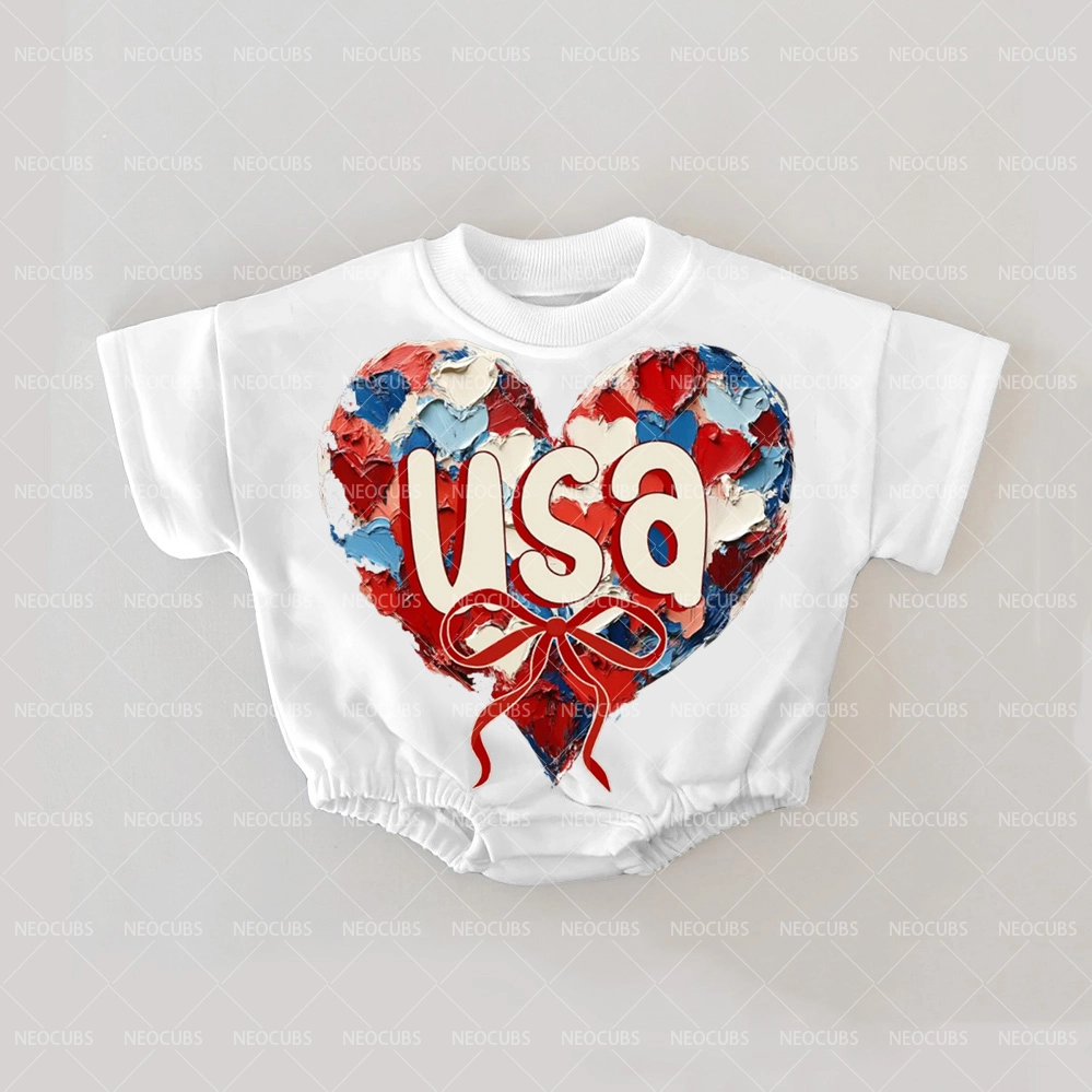 Baby Heart USA Romper