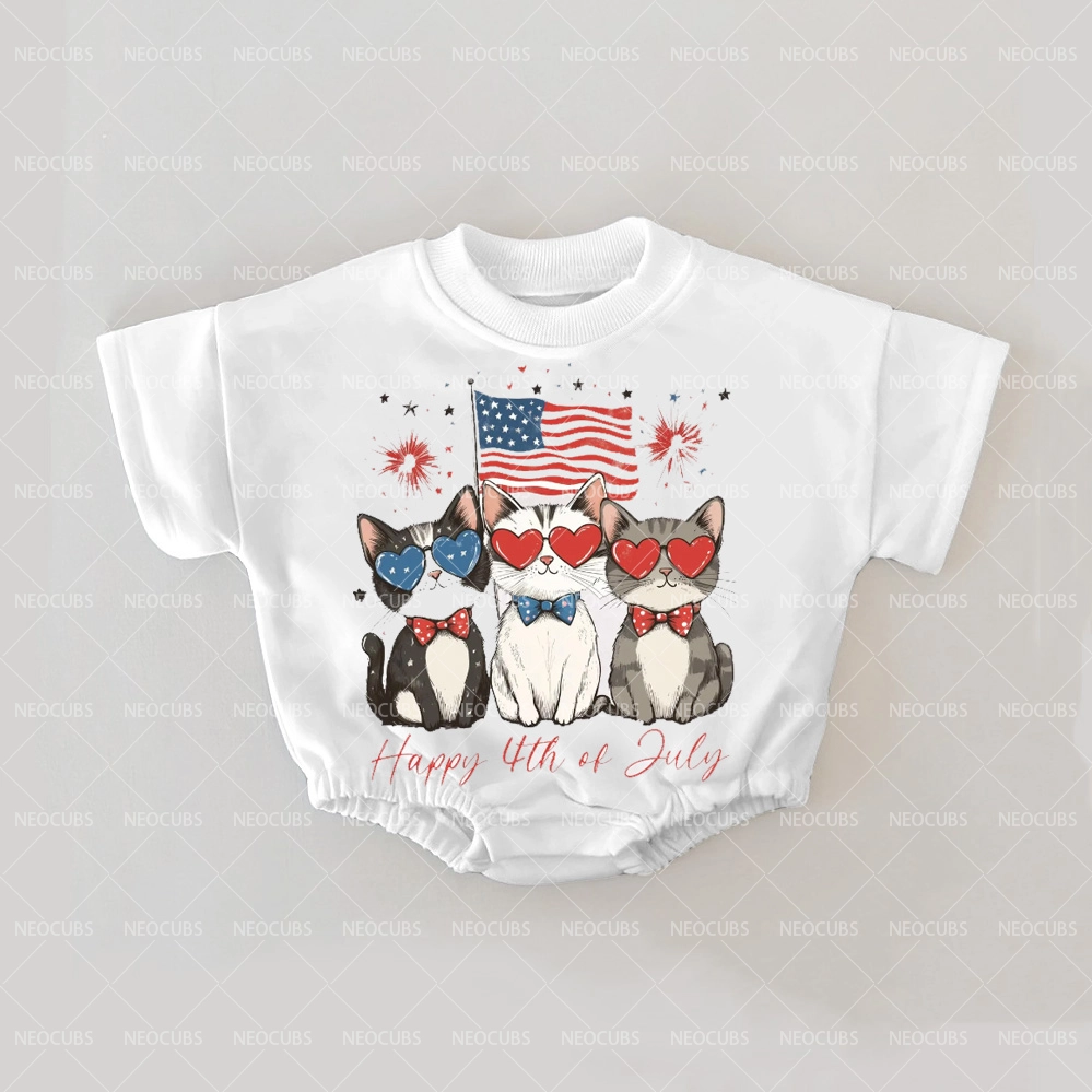 Baby Happy 4th of July Romper