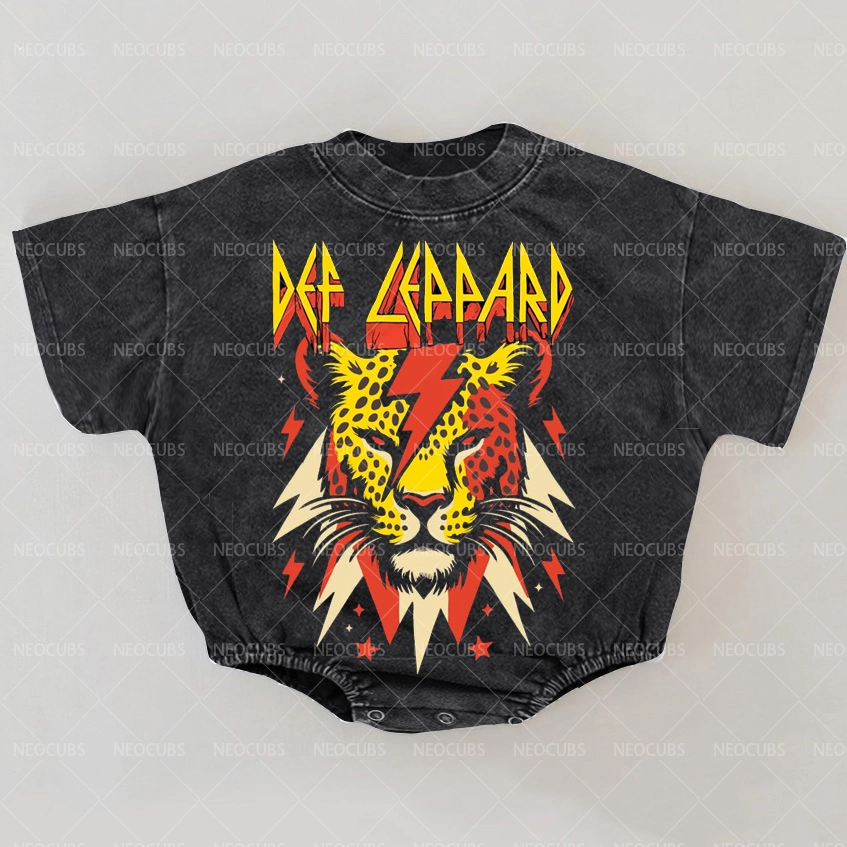 Baby Print Romper And Adult T-Shirt