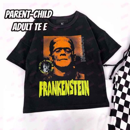 baby halloween HORROR FRANKENSTEIN Romper