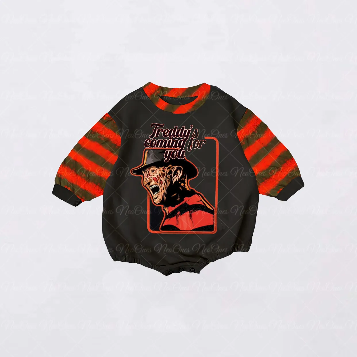 Baby Halloween Print Romper