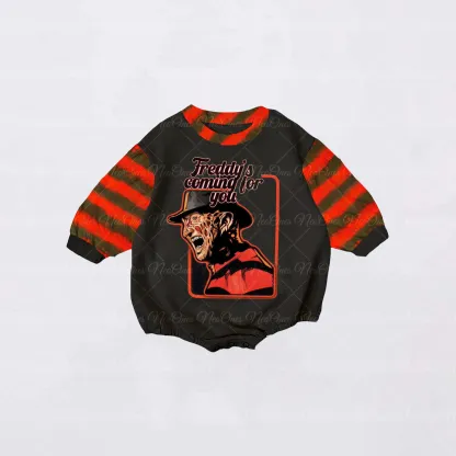 Baby Halloween Print Romper