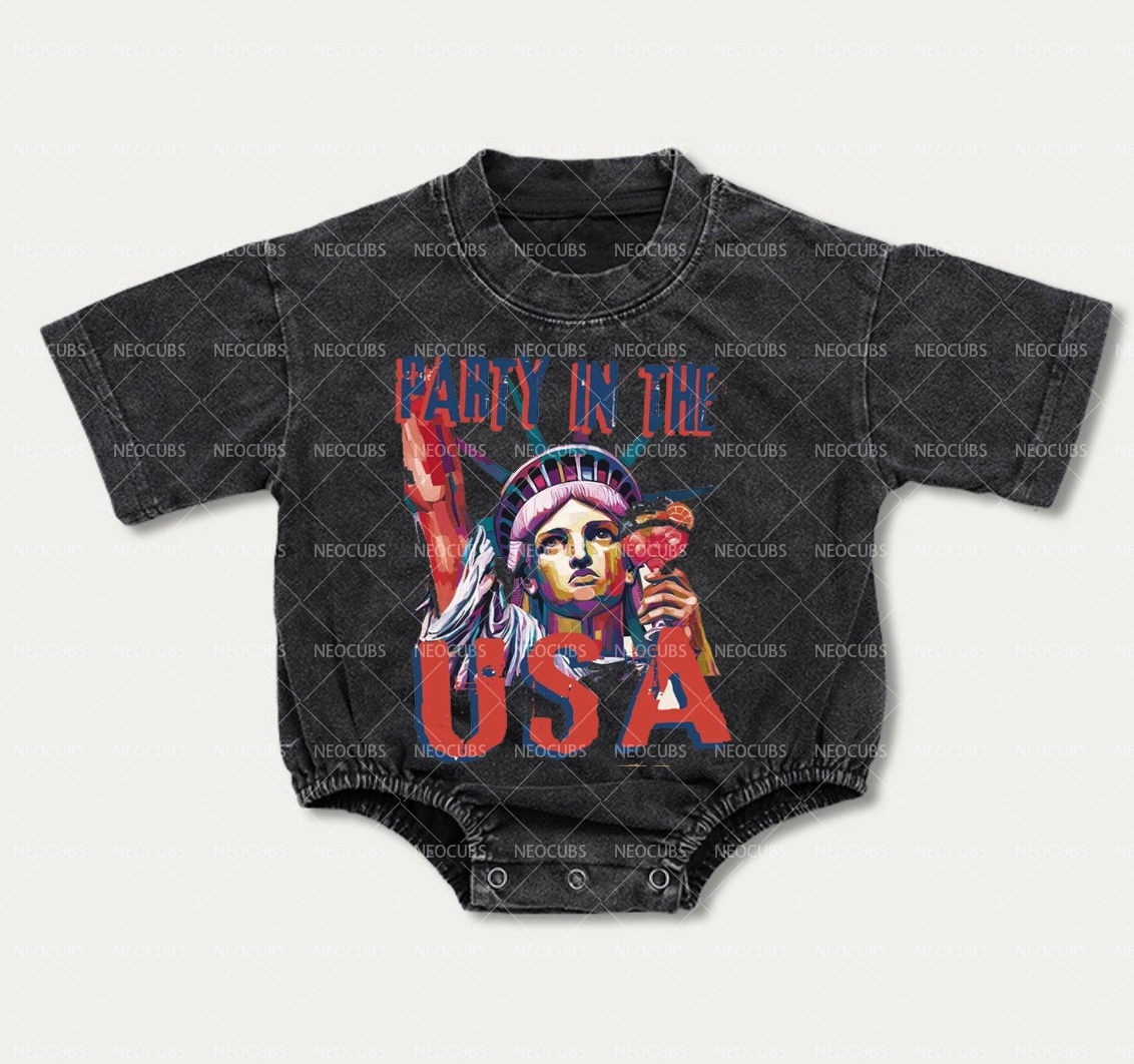 Baby USA PARTY Romper