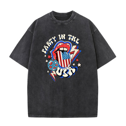 Baby Print Romper And Adult T-Shirt