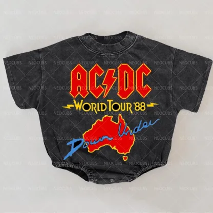 Baby Print Romper And Adult T-Shirt