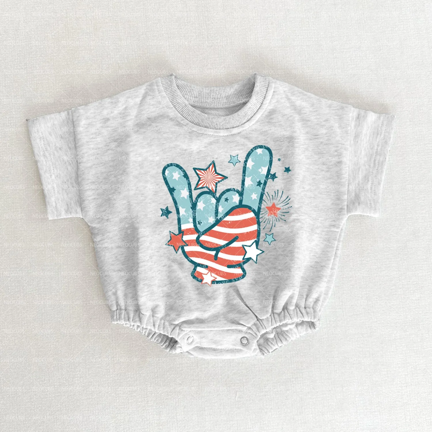 Baby Yeah Print Romper