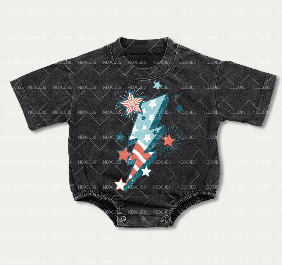 Baby Freedom Lightning Romper