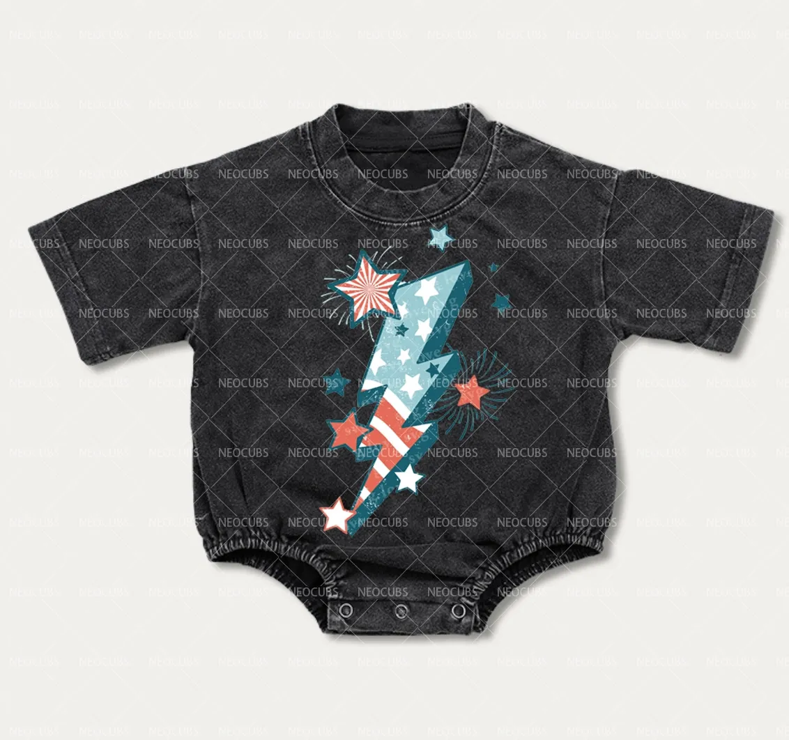 Baby Freedom Lightning Romper