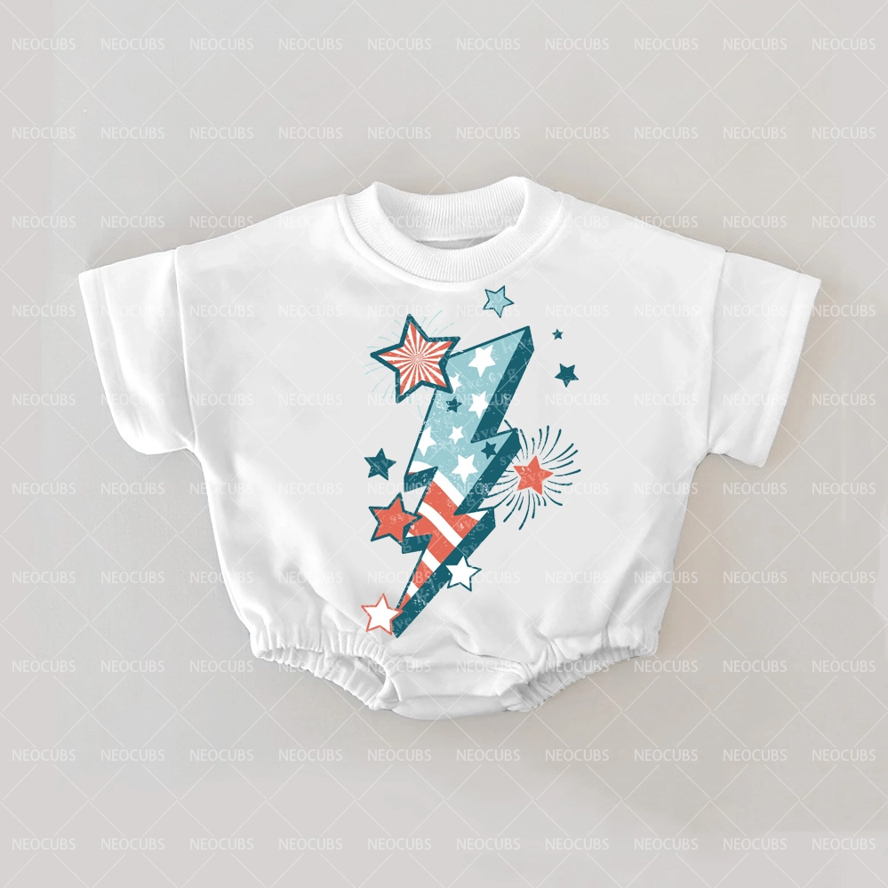 Baby Freedom Lightning Romper