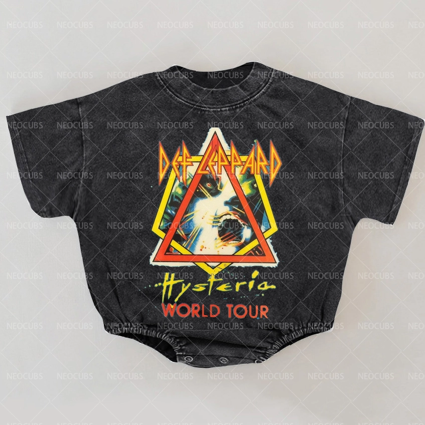 Baby Print Romper And Adult T-Shirt