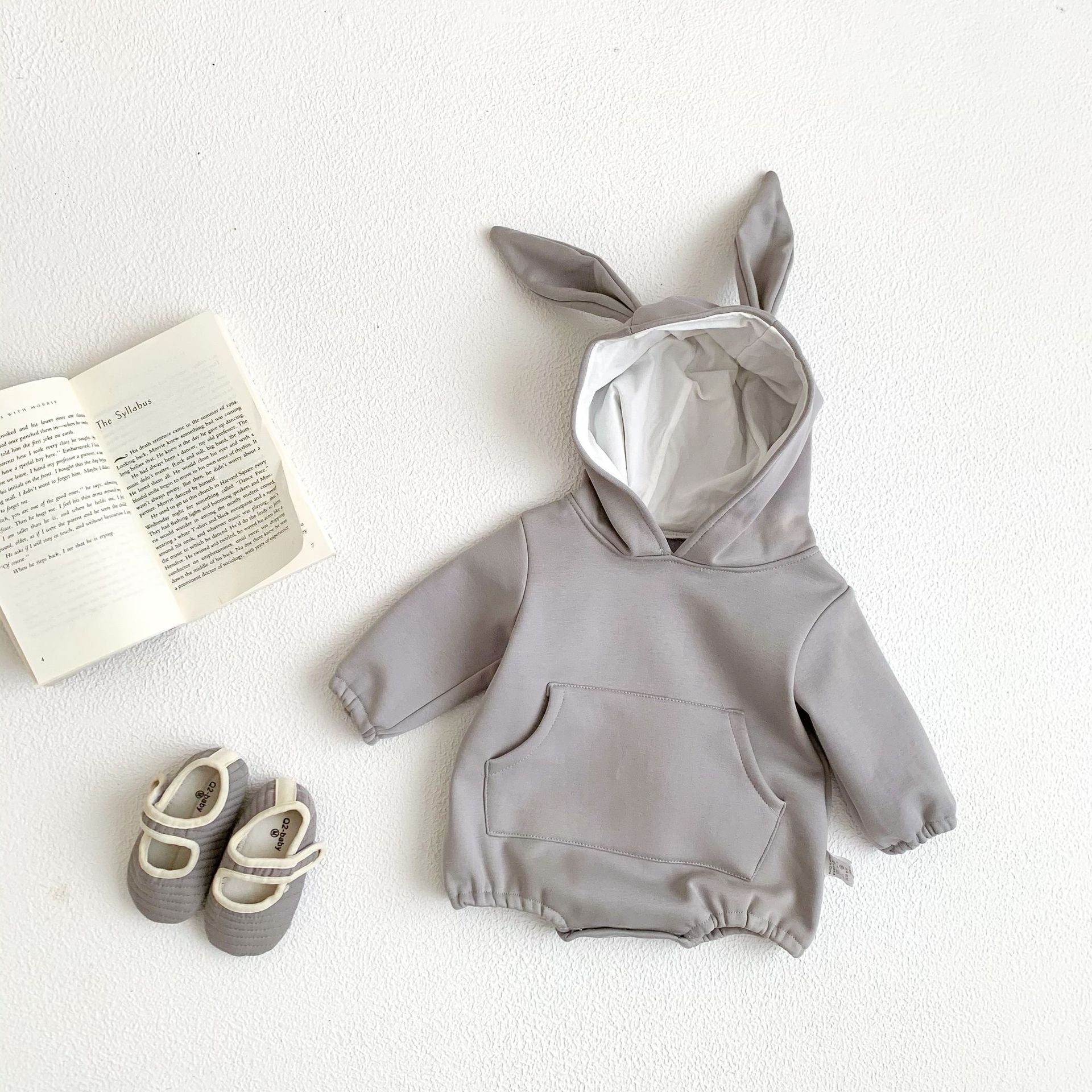 Baby Bunny Hoodie Bodysuit