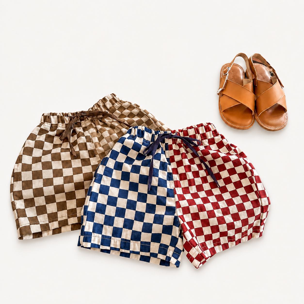 Baby Toddler Checkered Shorts