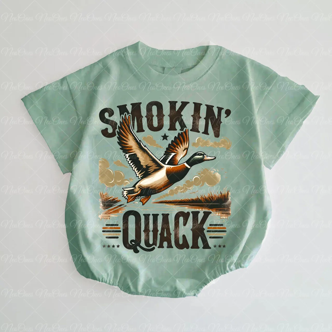 Baby Smokin Quack Romper