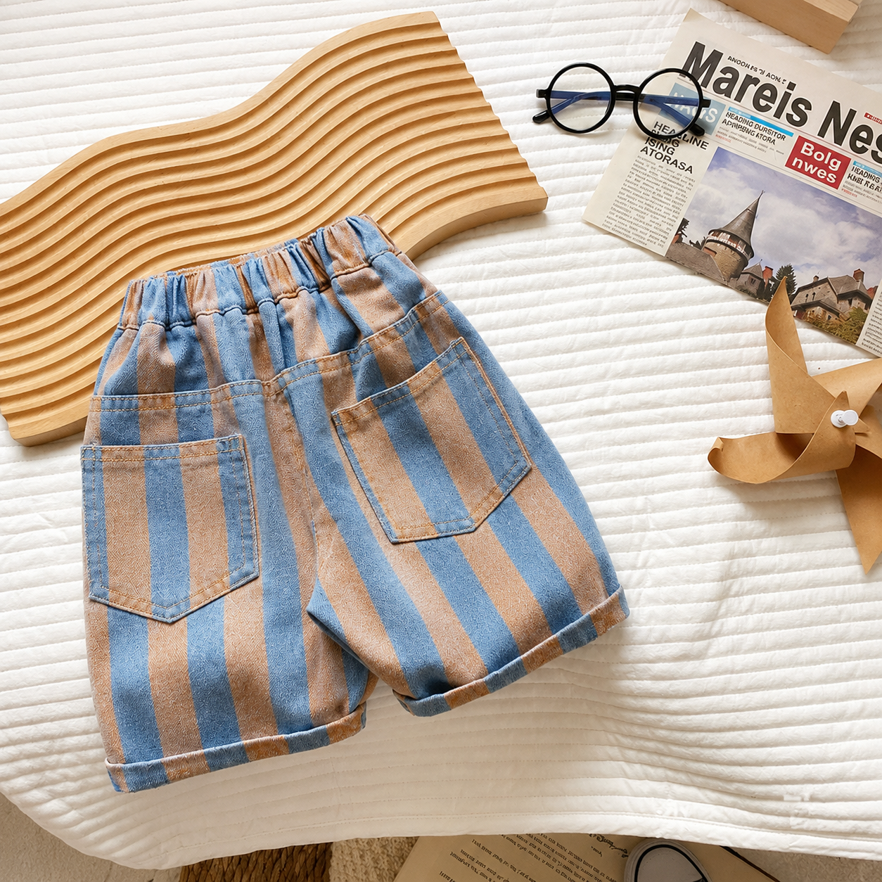 Baby Striped Shorts