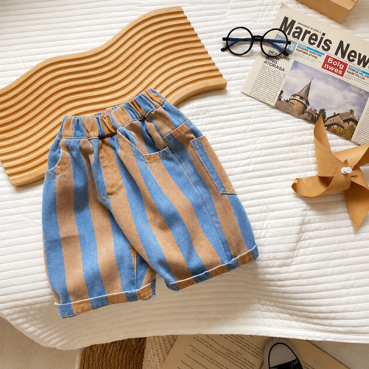 Baby Striped Shorts