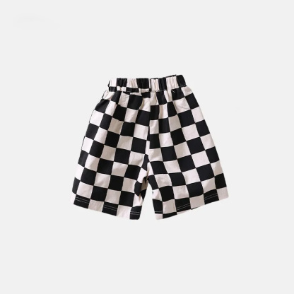 Baby Toddler Checkered Shorts