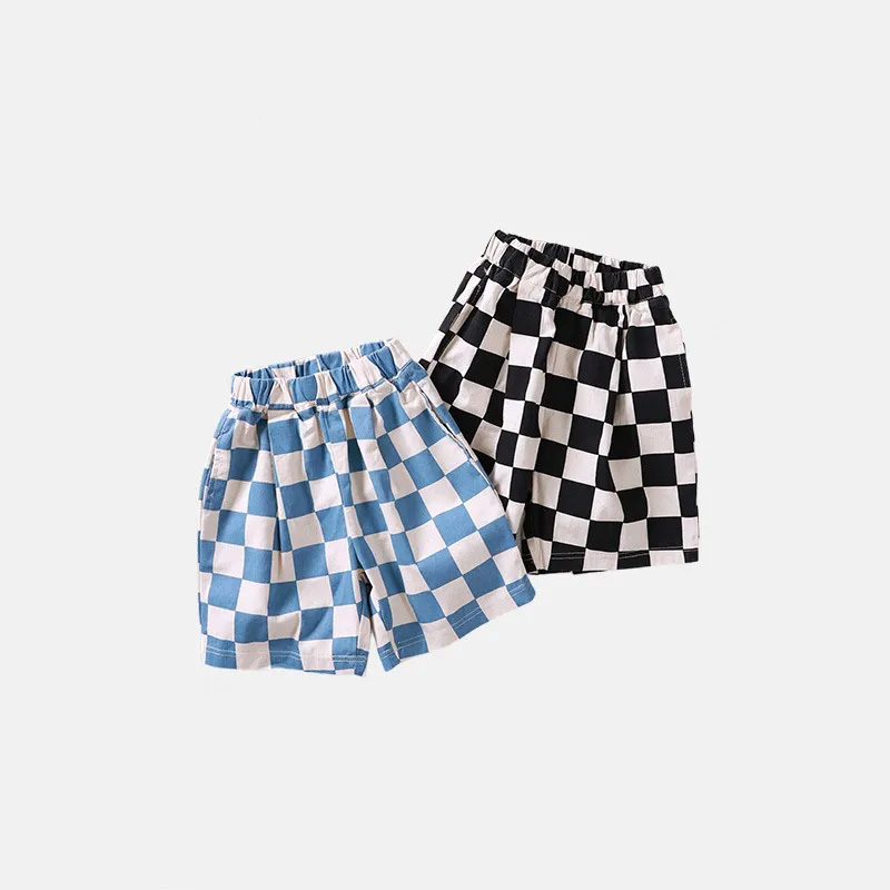 Baby Toddler Checkered Shorts