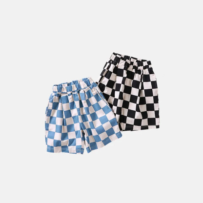 Baby Toddler Checkered Shorts