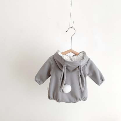 Baby Bunny Hoodie Bodysuit