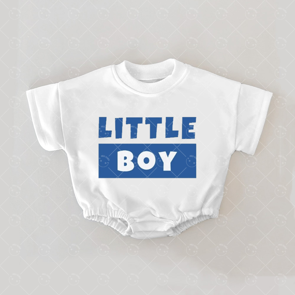 Baby Print Romper And Adult T-Shirt