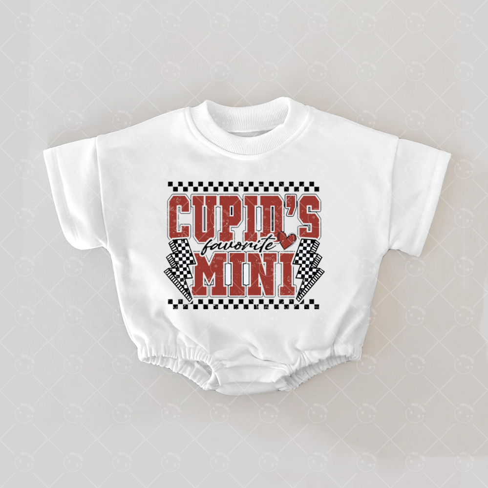 Baby Print Romper And Adult T-Shirt