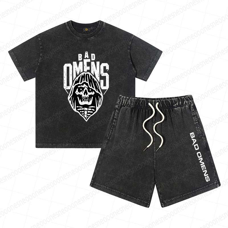 Kid's  Band Print Outfit