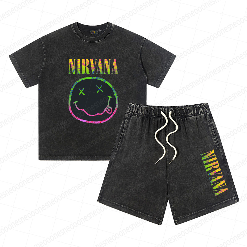 Kid's  Band Print Outfit