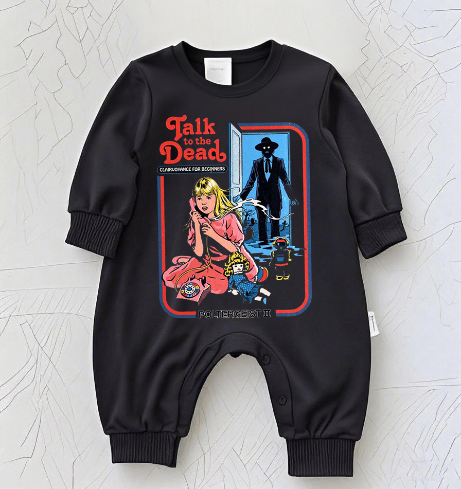 Baby Rock Band Graphic Romper – Vintage Music Tour Inspired Bodysuit