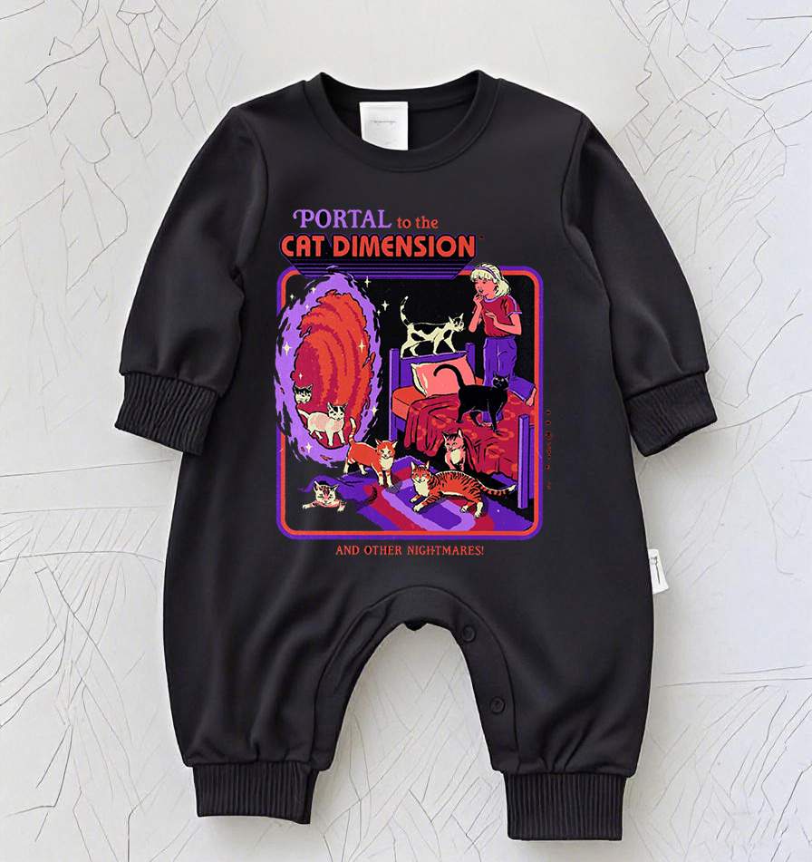 Baby Rock Band Graphic Romper – Vintage Music Tour Inspired Bodysuit