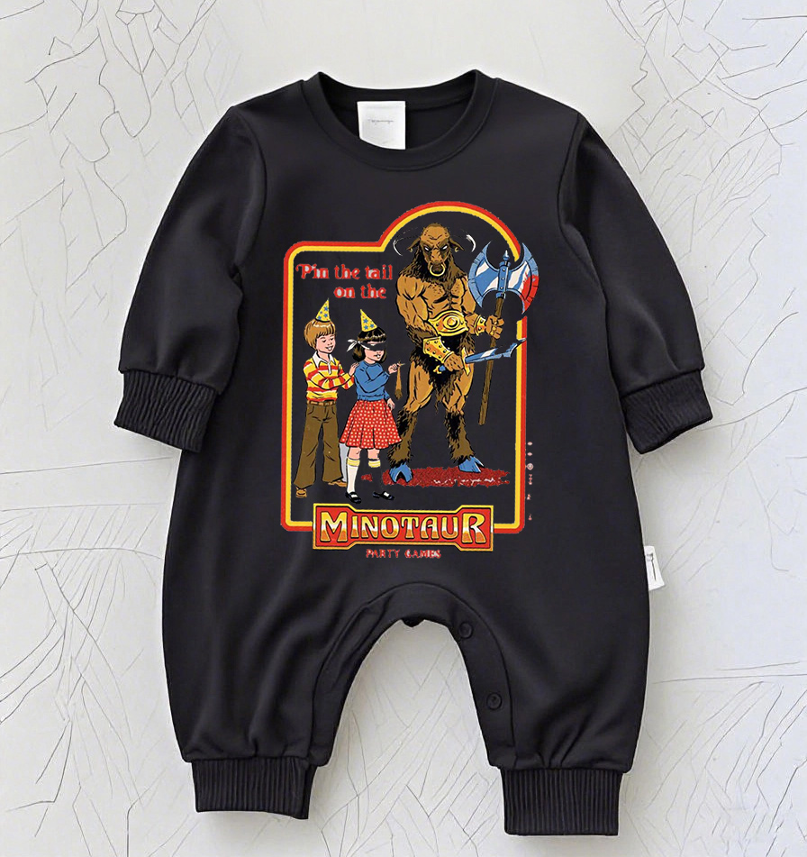 Baby Rock Band Graphic Romper – Vintage Music Tour Inspired Bodysuit