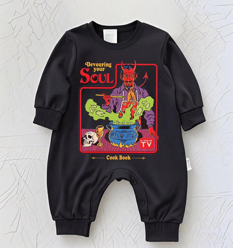 Baby Rock Band Graphic Romper – Vintage Music Tour Inspired Bodysuit