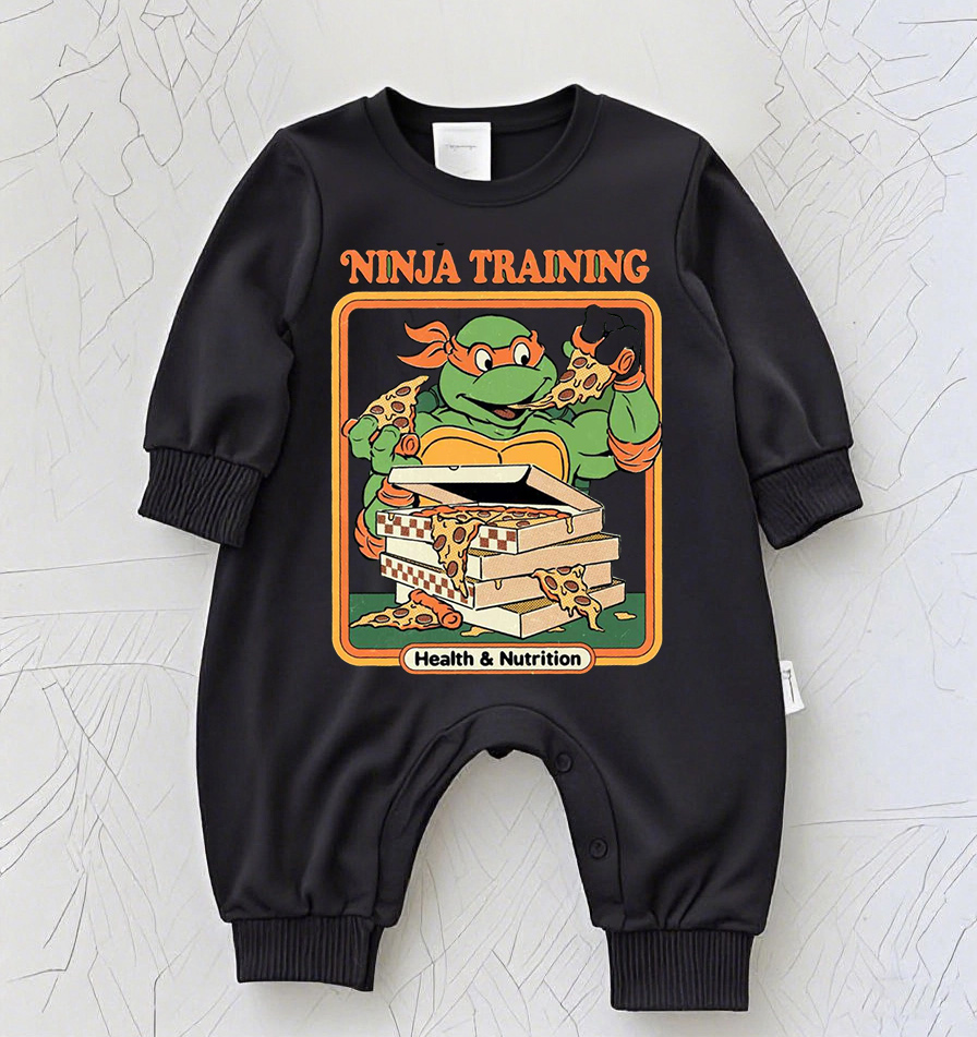 Baby Rock Band Graphic Romper – Vintage Music Tour Inspired Bodysuit