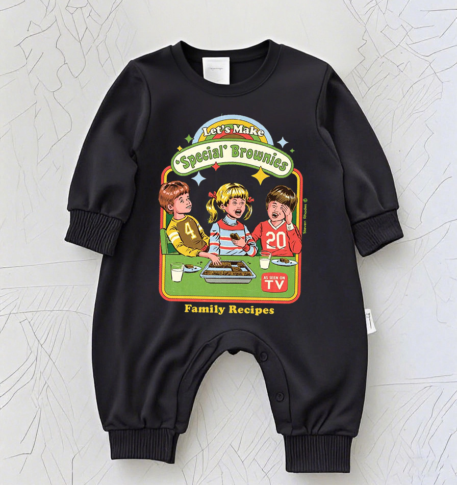 Baby Rock Band Graphic Romper – Vintage Music Tour Inspired Bodysuit