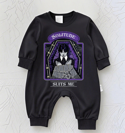 Baby Rock Band Graphic Romper – Vintage Music Tour Inspired Bodysuit