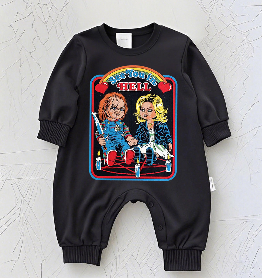 Baby Rock Band Graphic Romper – Vintage Music Tour Inspired Bodysuit