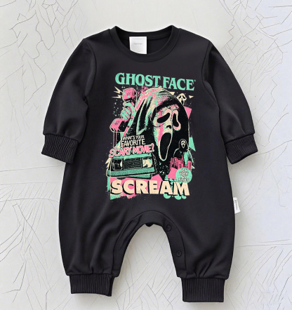 Baby Rock Band Graphic Romper – Vintage Music Tour Inspired Bodysuit