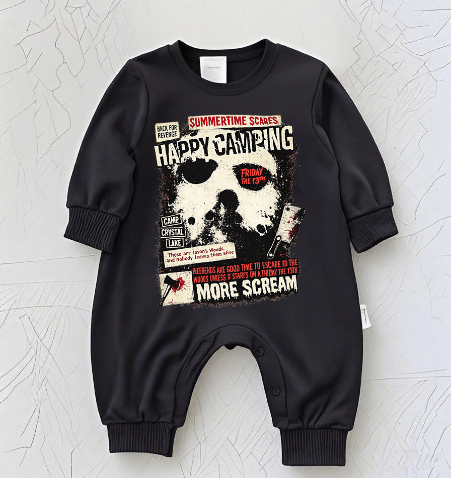 Baby Rock Band Graphic Romper – Vintage Music Tour Inspired Bodysuit