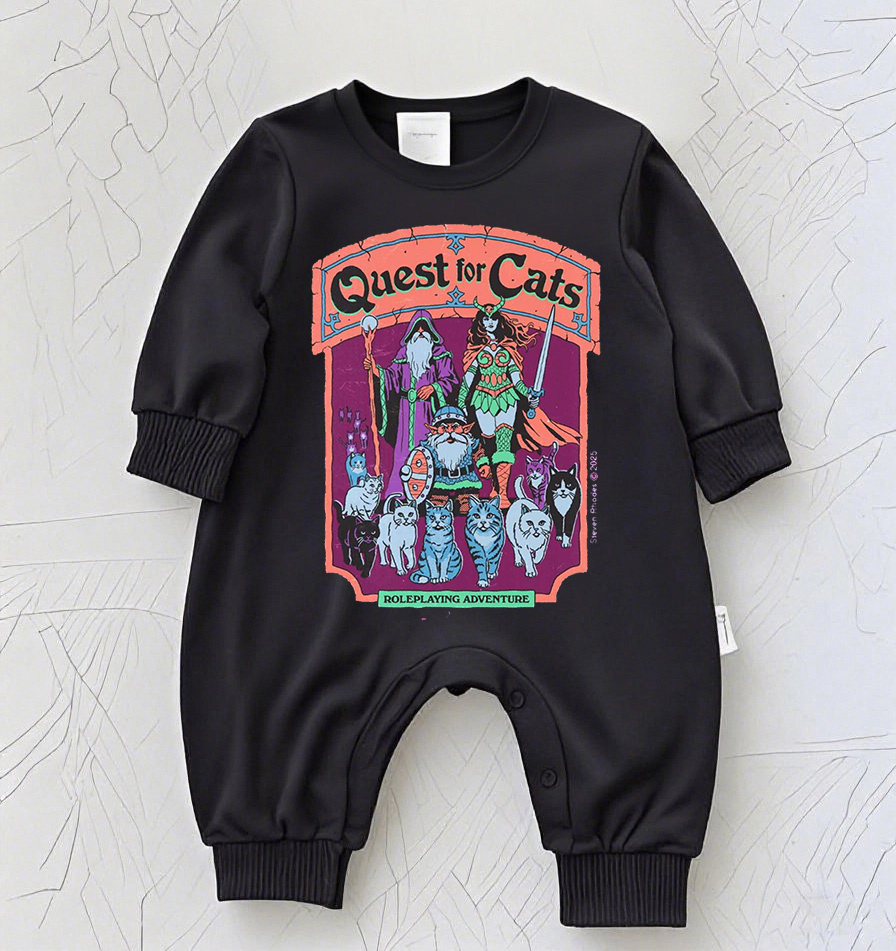 Baby Rock Band Graphic Romper – Vintage Music Tour Inspired Bodysuit