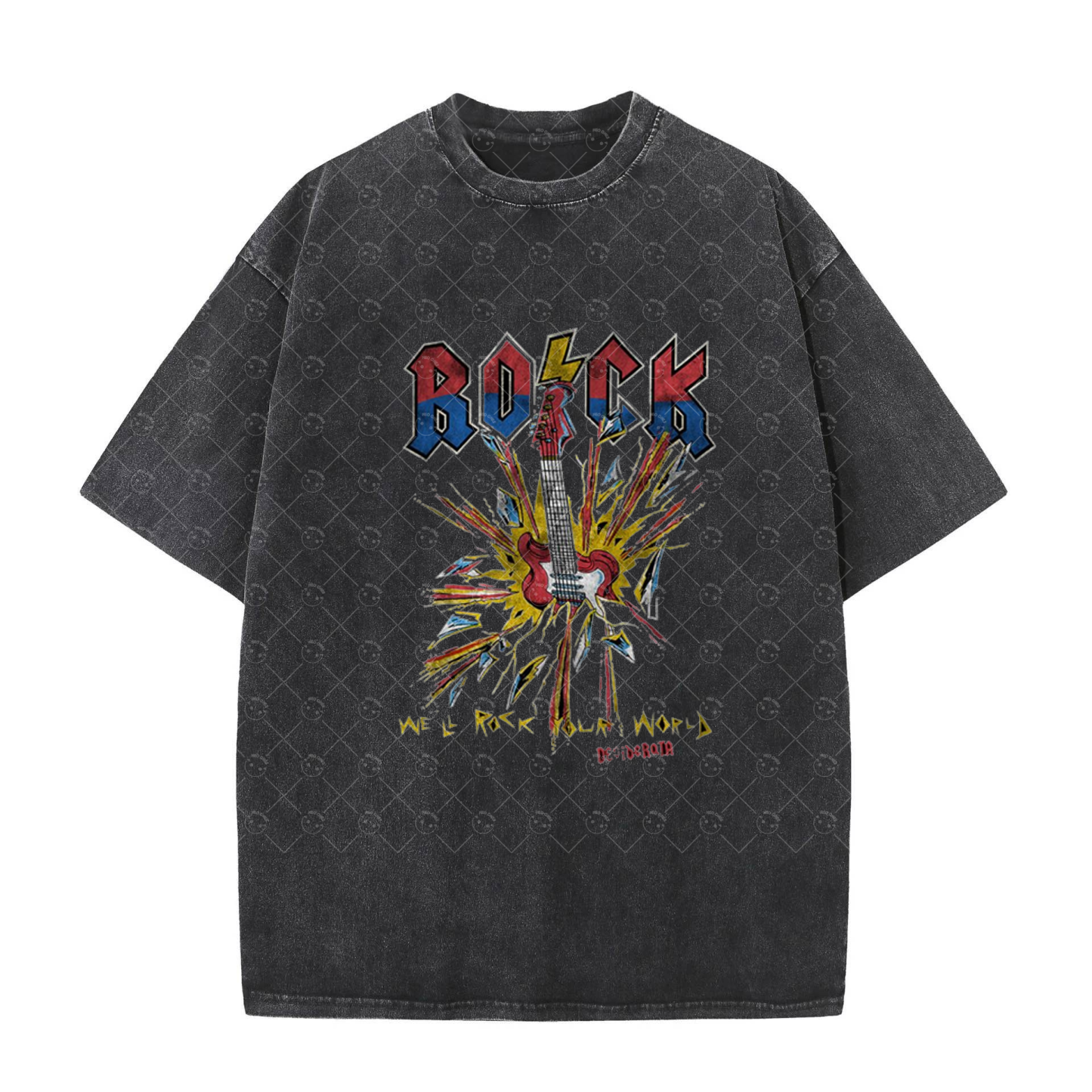 Baby Print Romper And Adult T-Shirt