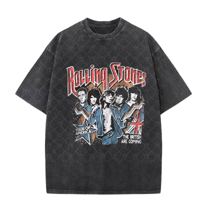 Baby Print Romper And Adult T-Shirt