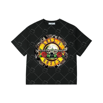 Baby Print Romper And Adult T-Shirt