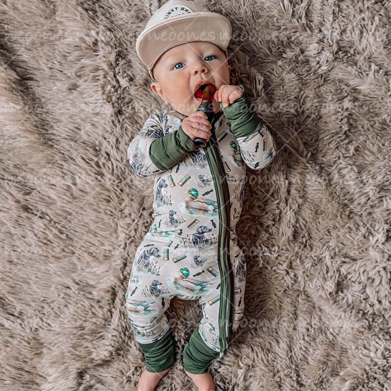 Baby Hunting Duck Romper