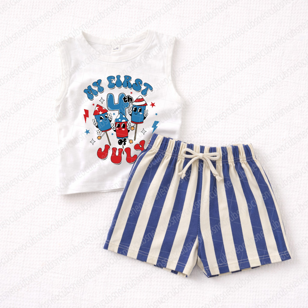 2-piece Baby Independence Day Set