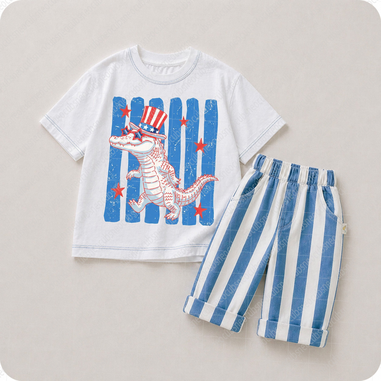 2-piece Baby Independence Day Set