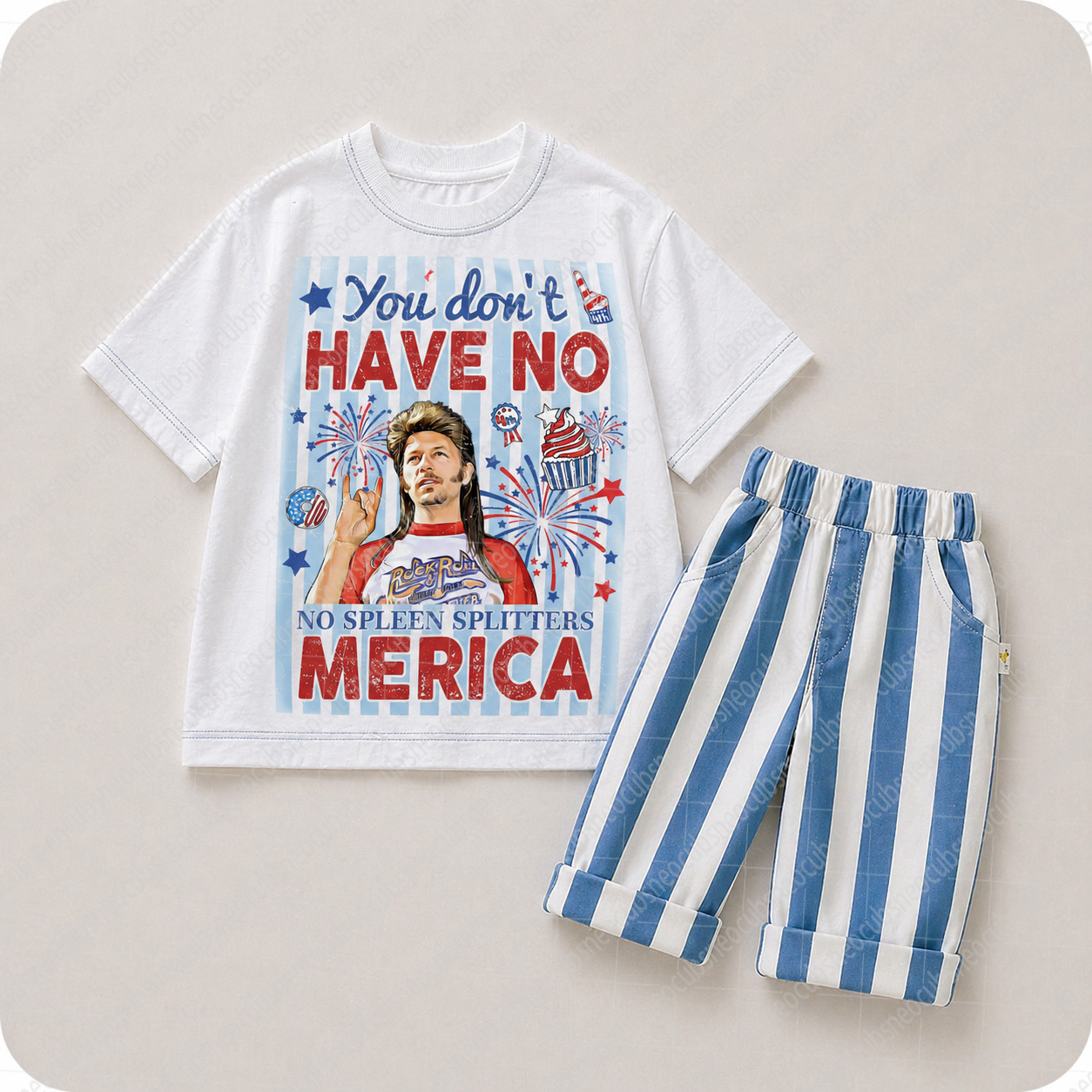 2-piece Baby Independence Day Set